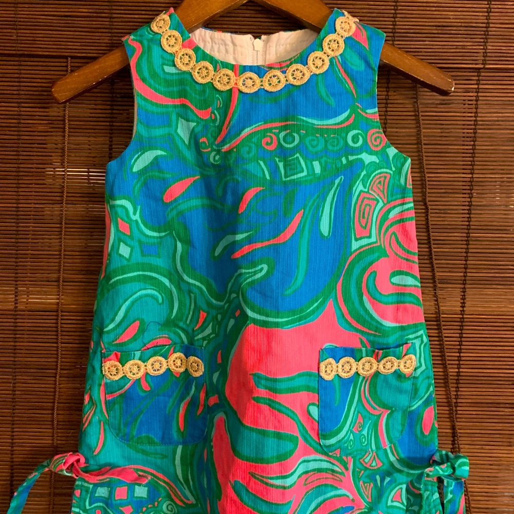 lilly pulitzer dress size 2 toddler girls